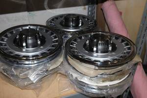 lot 118 image: Three Sets of 4 New Old Stock Hubcaps For a Truck