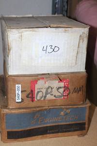 lot 162 image: Three sets of 4 Cylinder Pistons... See photos for sizes