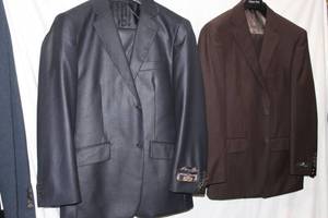 lot 131 image: Mens Suits (2)36S Galliano Couture Pierre Noir