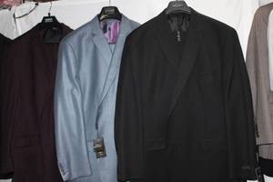 lot 135 image: Mens Suits (3) 52L Angelo Rossi, Vitali, Sean John