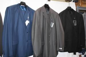 lot 137 image: Mens Suits (3) 38R Sean John, Angelo Tossi and Millennium Collection