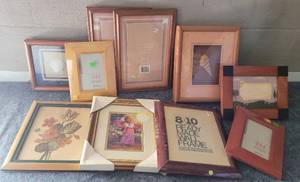 lot 37 image: LOT OF FRAMES AS SHOWN.