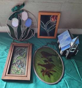 lot 150 image: LOT OF ASSORTED DECOR AS SHOWN.