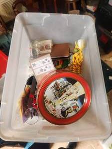 lot 77 image: Bin and contents