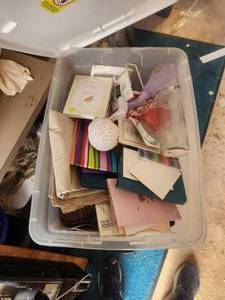 lot 79 image: Bin and contents