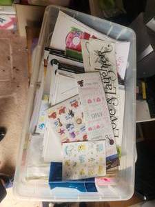 lot 72 image: Bin and contents