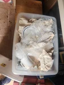 lot 74 image: Bin and contents