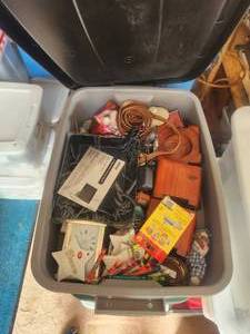 lot 91 image: Bin and contents