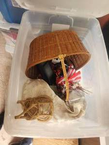 lot 93 image: Bin and contents