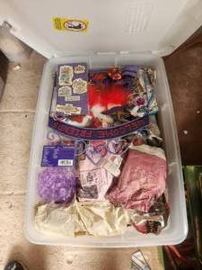 lot 96 image: Bin and contents