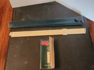 lot 49 image: Vintage Keuffel & Esser Co. LOg LOg Duplex Decitrig - slide rule