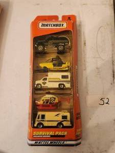 lot 52 image: 164 Matchbox Survival set die cast