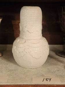 lot 184 image: Lord & Taylor white porcelain vases - Made in Italy