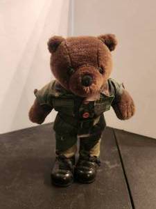 lot 274 image: Military Teddy Bear
