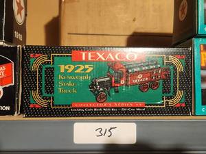 lot 315 image: 1925 Kenworth Stake Truck - Texac0 - Ertl collectible