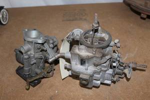 lot 9 image: Holly Carburetor and also 1 misc. Carburetor.. See Photos