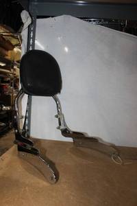 lot 22 image: Chrome Sissy Bar Backrest