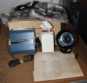 lot 68 image: Custom Engineered Remote Start For 95 Full size van