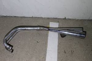 lot 87 image: Sankei Muffler on Harley Davidson Sportster exhaust