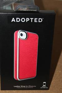 lot 129 image: Selection of Leather Wrap for iPhone 4s, Screen protector for iPhone 5 and More.. See Photos