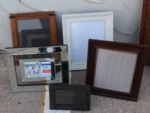 lot 141 image: Empty Photo Frames of Different styles and designs