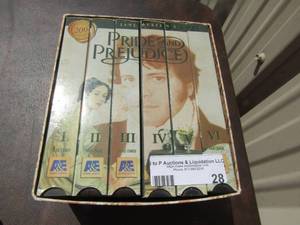 lot 28 image: Collection set of Pride & Prejudice movie set of 6 New