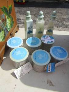 lot 65 image: All About Me Bubble baths, lotions, and bath salts all new