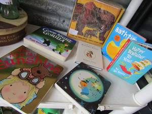 lot 156 image: lot of childrens books includes you are my sunshine, goodnight gorilla, bathtime and more