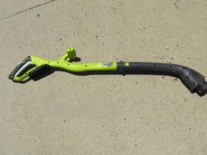 lot 161 image: Ryobi 18 volt model P2003VNM cordless trimmer with out bottom guard
