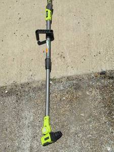 lot 180 image: ryobi  one 18v cordless power scrubber pole only scrubber not included