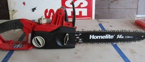 lot 183 image: Homelite 14 350mm electric chain saw