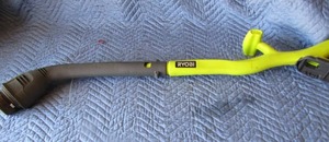 lot 196 image: Ryobi 18v cordless string trimmer without guard