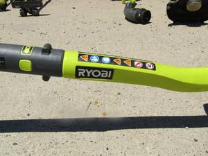 lot 147 image: Ryobi 18 volt cordless string trimmer, model# P2003VNM