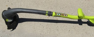 lot 151 image: Ryobi 18 volt cordless string trimmer, model# P2003VNM
