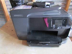 lot 13 image: HPO office jet pro 8710 copy, fax, print, scan and web, almost like new