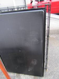 lot 64 image: Large dog kennel with bottom, never used