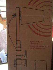 lot 70 image: WeBoost RV cell signal booster NIB, includes whole set up and comes with directions on box