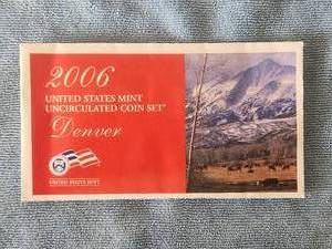 lot 89 image: 2006 United States Mint Uncirculated Coin Set - Denver