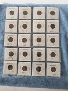 lot 146 image: Selection of Wheat Pennies