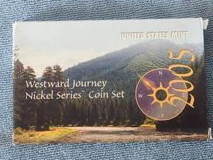 lot 158 image: 2005 Westward Journey Nickel Series coin set