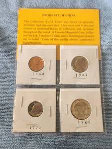 lot 178 image: Proof set of Coins