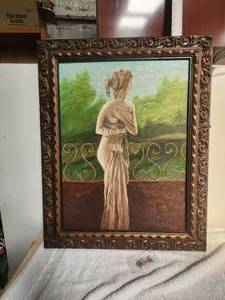 lot 159 image: Framed painting by Lee Hill
