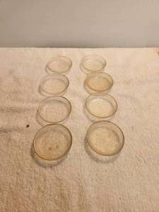 lot 106 image: Selection of 8 salt dishes or trinket bowls
