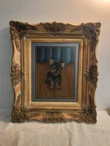lot 151 image: Framed pastel portrait by Paula Lee