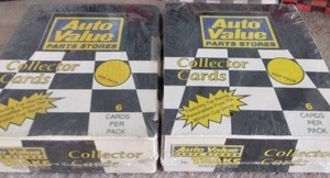 lot 86 image: 2 Sealed Boxes of Auto Value NASCAR Trading Cards