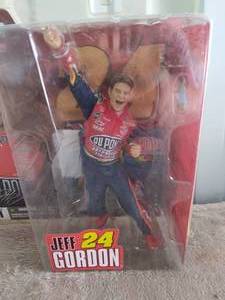 lot 69 image: Jeff Gordon Figure with Pepsi Bottle by Action McFarlane