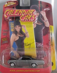 lot 83 image: Johnny Lightning Calendar Girls Die Cast Car--Missy