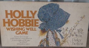 lot 99 image: Holly Hobbie Wishing Well Board Game from 1976--Complete