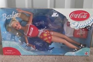 lot 122 image: Coca Cola Splash Barbie with Accessories