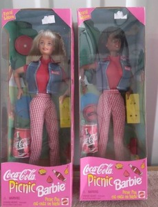 lot 126 image: Selection of 2 Coca Cola Barbies with Accessories